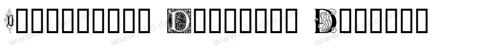 Ornamental Initials R字体转换